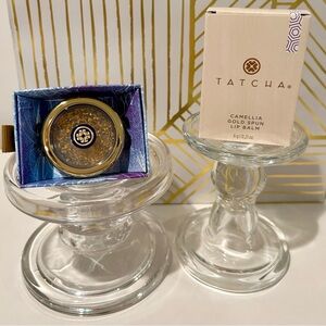 ✨ Tatcha Camellia Gold Spun Lip Balm ✨ 23K Gold Flecks NIB (Full Size)$32 Value